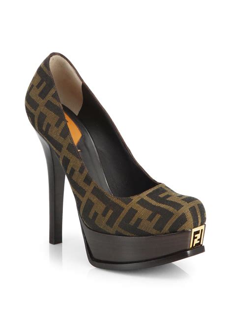 fendi pump shoes|fendi high heel pumps.